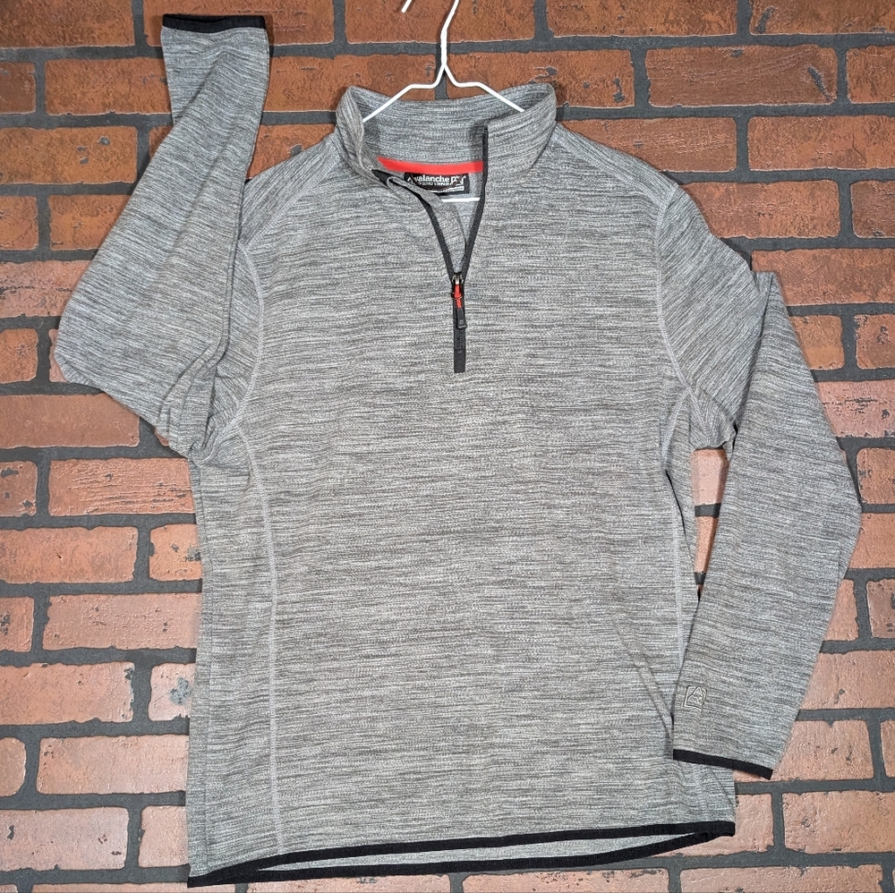 Avalanche Men's M Lined 1/4 Zip‎ Pullover